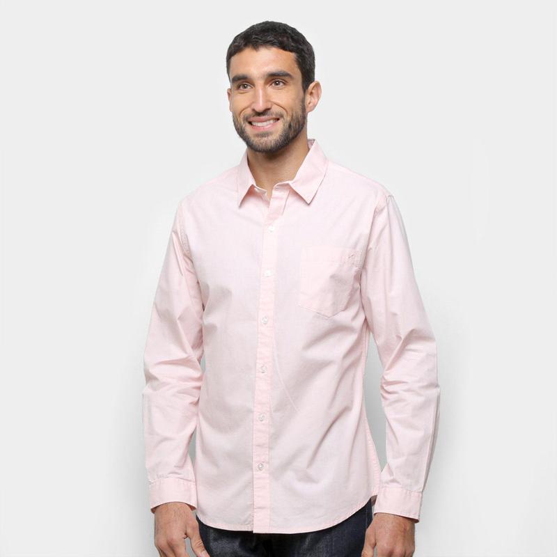 Camisa Social Manga Longa Hering Masculina - Camisas Masculinas ...