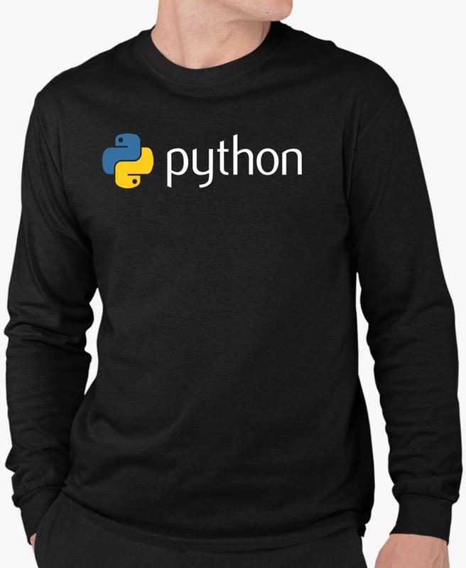 Camiseta Python Programador Code Manga Longa - DKING CREATIVE ...