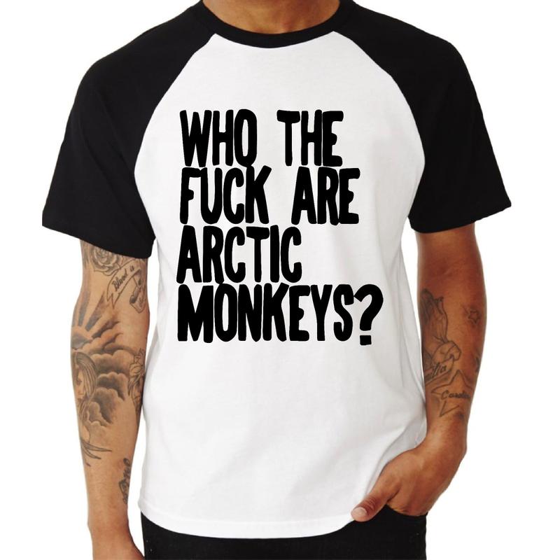 Camiseta Raglan Arctic Monkeys Coleção Bandas de Rock 2 - King of Print ...