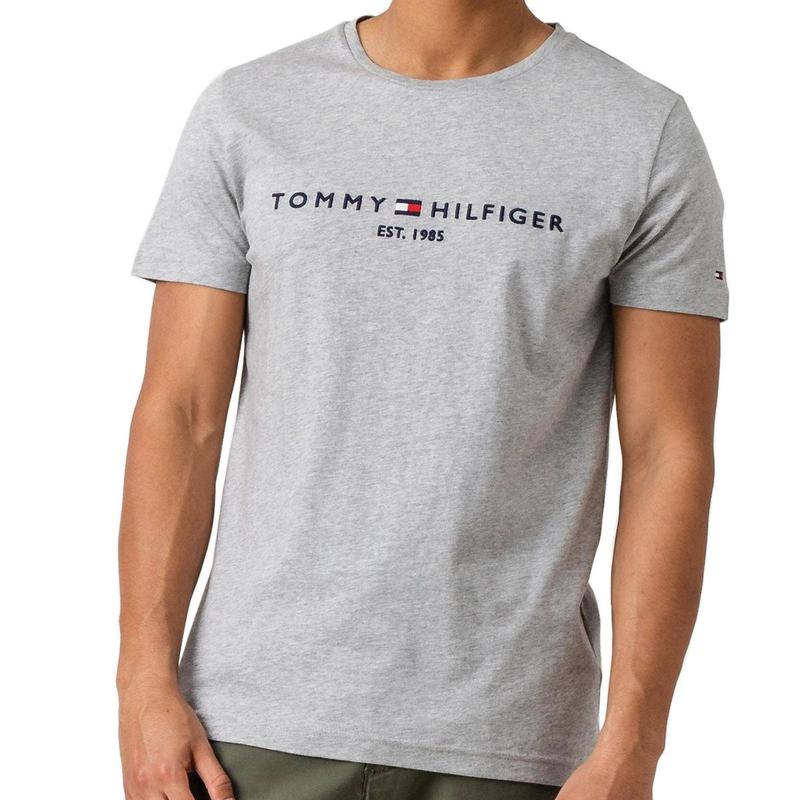 Camiseta Tommy Hilfiger Logo Tee - Camiseta Masculina - Magazine Luiza