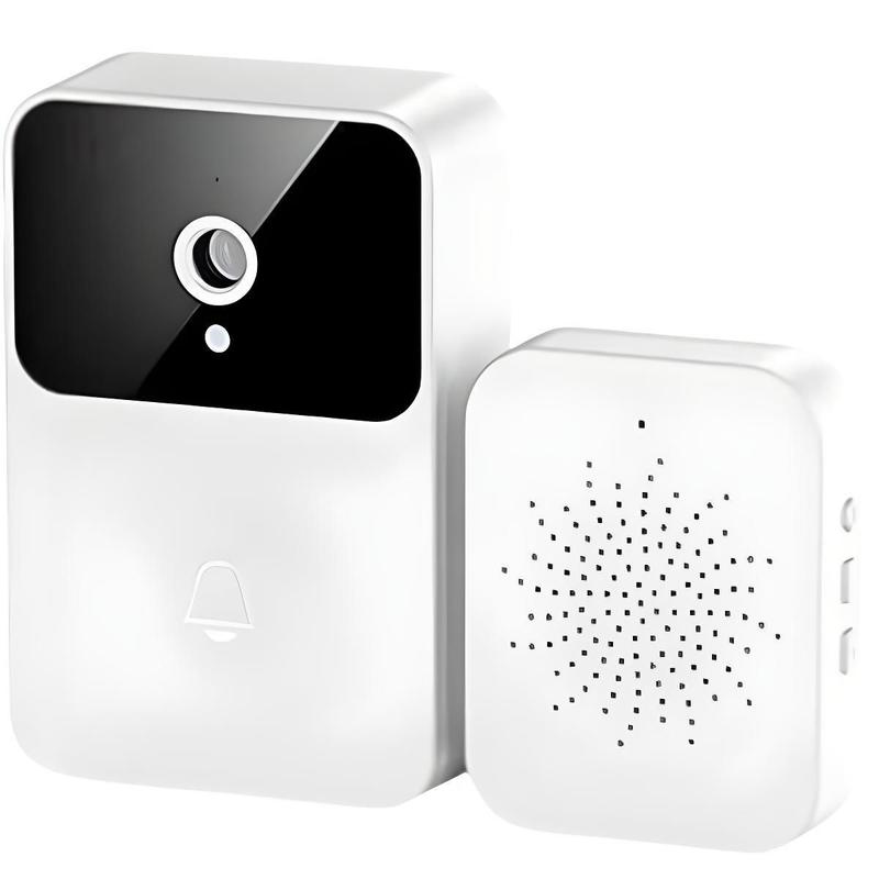 Campainha Com Câmera Wifi S Fio Inteligente Interfone C Áudi - Tomate ...