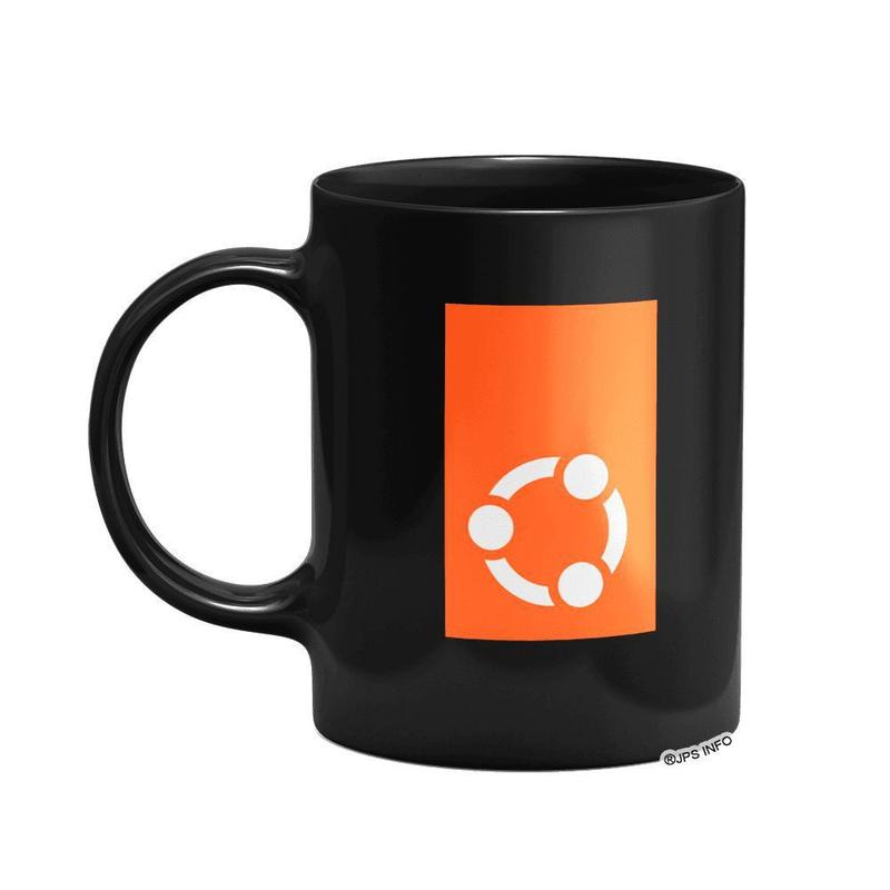 Caneca Linux Preta - Ubuntu 2022 - JPS INFO - Canecas - Magazine Luiza