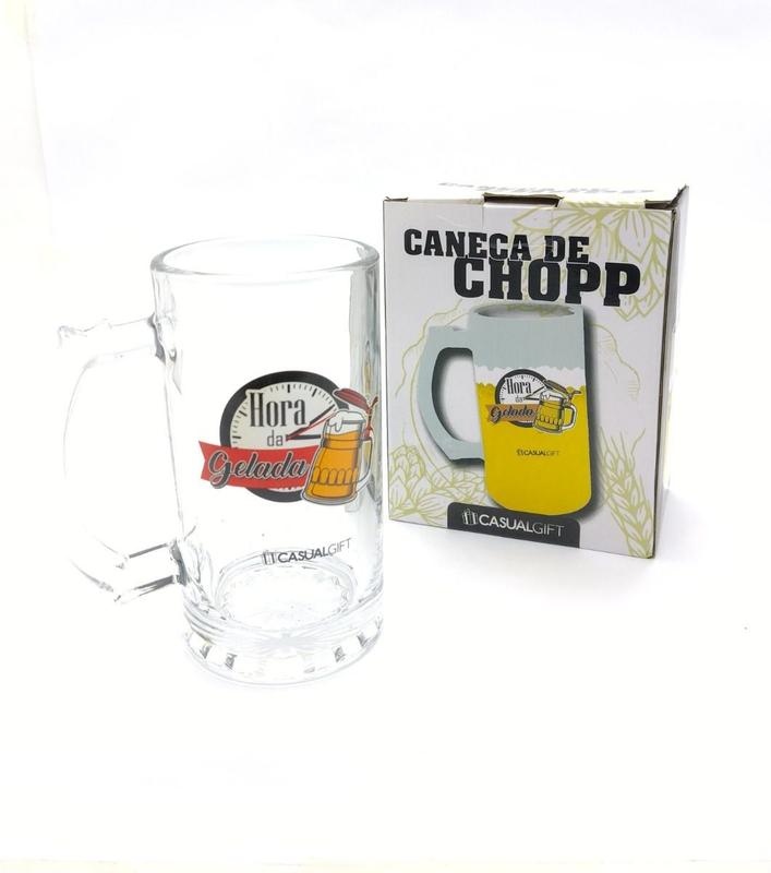 Caneca P/chopp Hora Da Gelada 450 Ml - CASUALGIFT - Caneca de Chopp ...