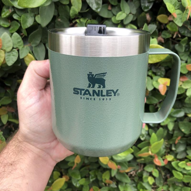 Caneca Térmica Camp Mug verde 350ml Com Tampa Original - Stanley ...