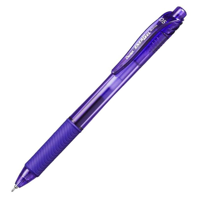 Pentel XLRN5-A Gel-Mine Für Energel X – 0,5 Mm Nadelspitze, Schwarze Tinte, Glattes Schreibgefühl