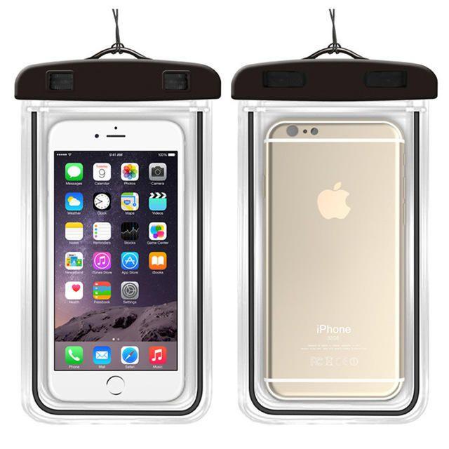 Capa Capinha Bolsa Para Celular A Prova D Água Impermeável Universal ...