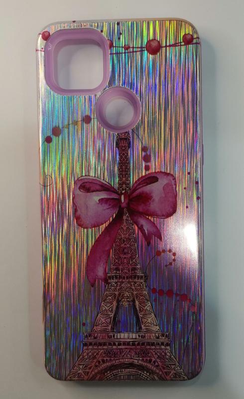 Custodia Lucky Flower In Pelle PU Per Motorola Moto G9 Power - Portafoglio Con Slot E Cavalletto - Grigio Mandala