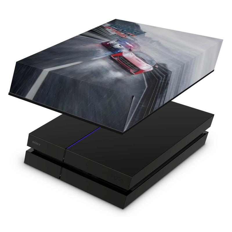 Capa Compatível PS4 Fat Anti Poeira Need for Speed Rivals Pop Arte