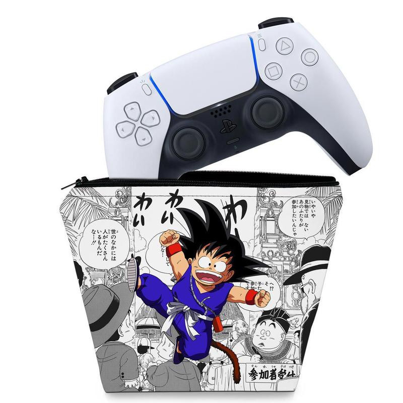 Capa Compatvel PS5 Controle Case - Dragon Ball - Pop Arte Skins ...