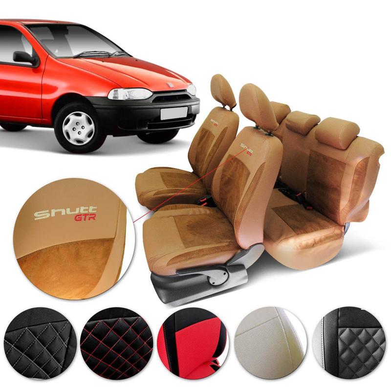 Capa de Banco Palio Hatch 97 98 99 2000 2001 2002 2003 Inteiriço Shutt ...