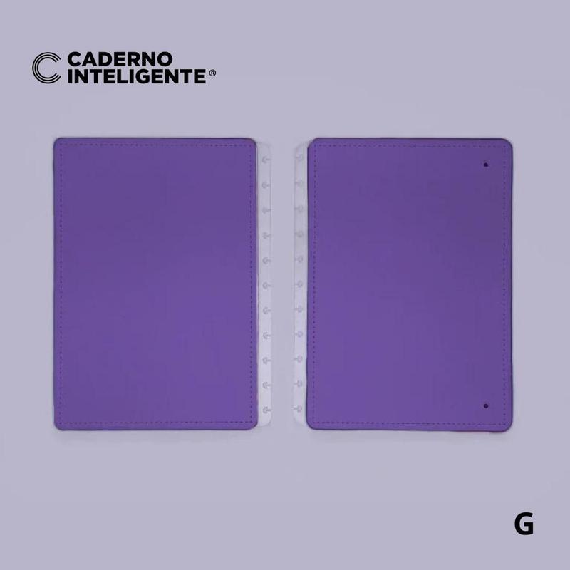 Capa e Contracapa All Purple para Caderno Inteligente - Grande - Capa ...