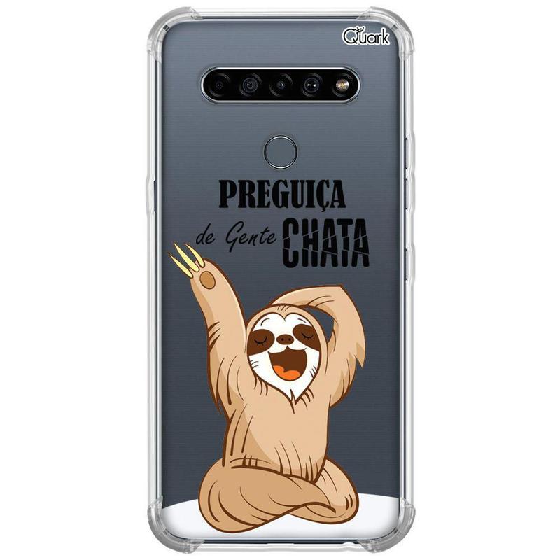 Capa p/ lg k61 (0593) preguiça de gente chata - QuarkCase - Capinha de ...