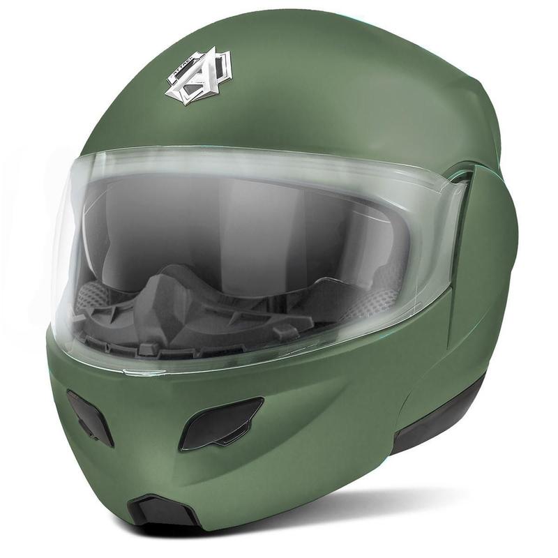 Capacete Attack Elite Verde Militar 60 - Pro Tork - Capacetes de Moto ...