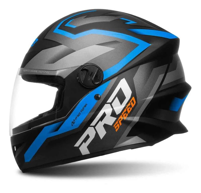 Capacete Moto Fechado R8 Pro Speed Fosco Pro Tork Lançamento ...
