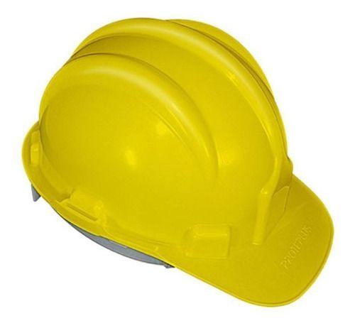 Capacete Compacto Capacete Proteçao Epi Visitante Cor Amarelo - PROTEPLUS - Capacete de ...