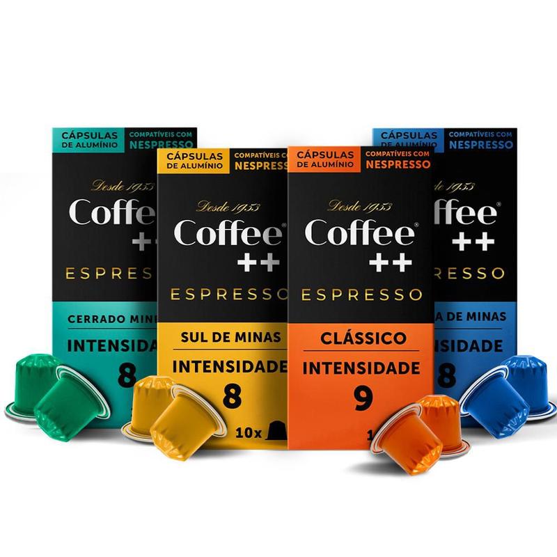 Capsulas Café Expresso Especial Coffee Mais Para Nespresso - 40 ...