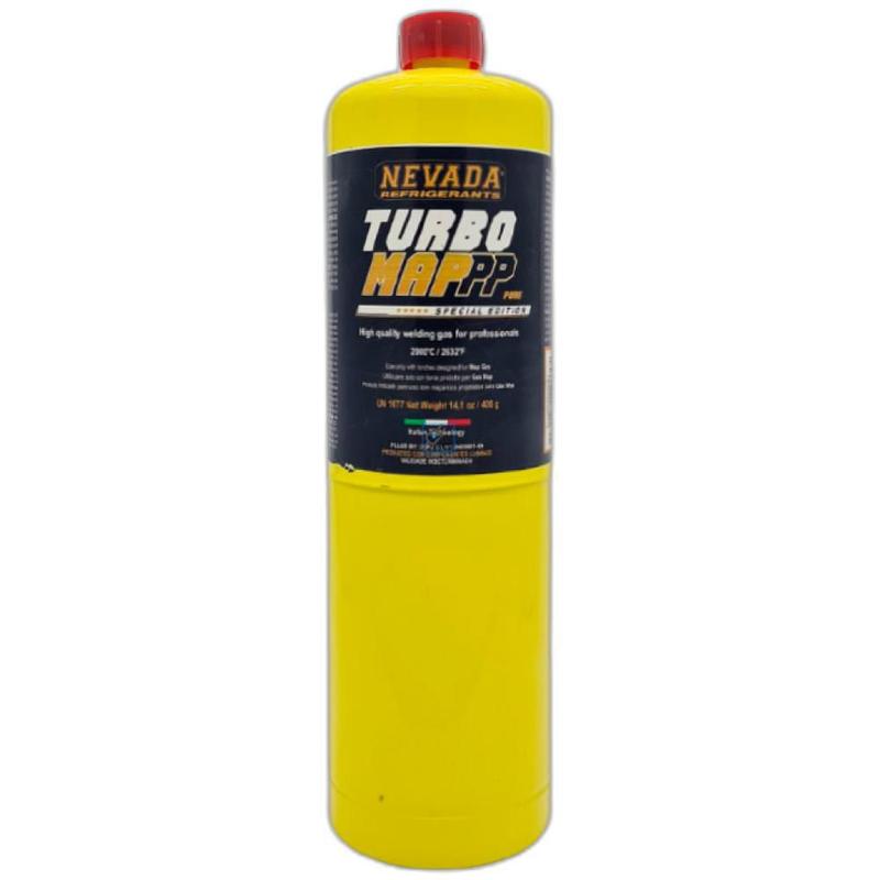 Carga Gas Map Turbomap Pure 400Gr milano tecnica Cartucho de Gás