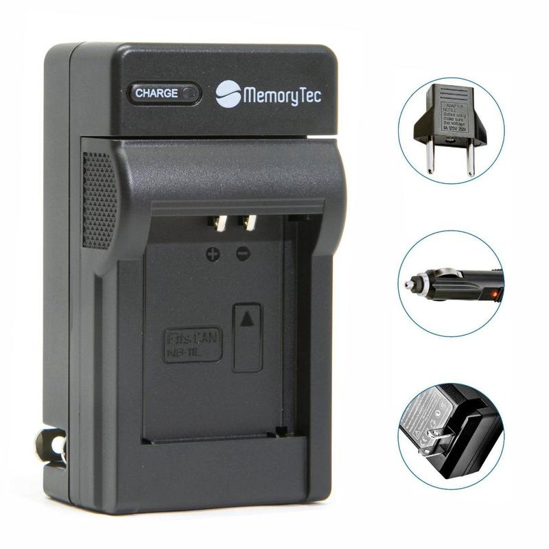 Caricabatteria USB (senza cavo/adattatori) per Canon NB-5L / Ixus 90 IS, 800 IS, SD990 IS...Powershot S110, SX230 HS ...v. lista