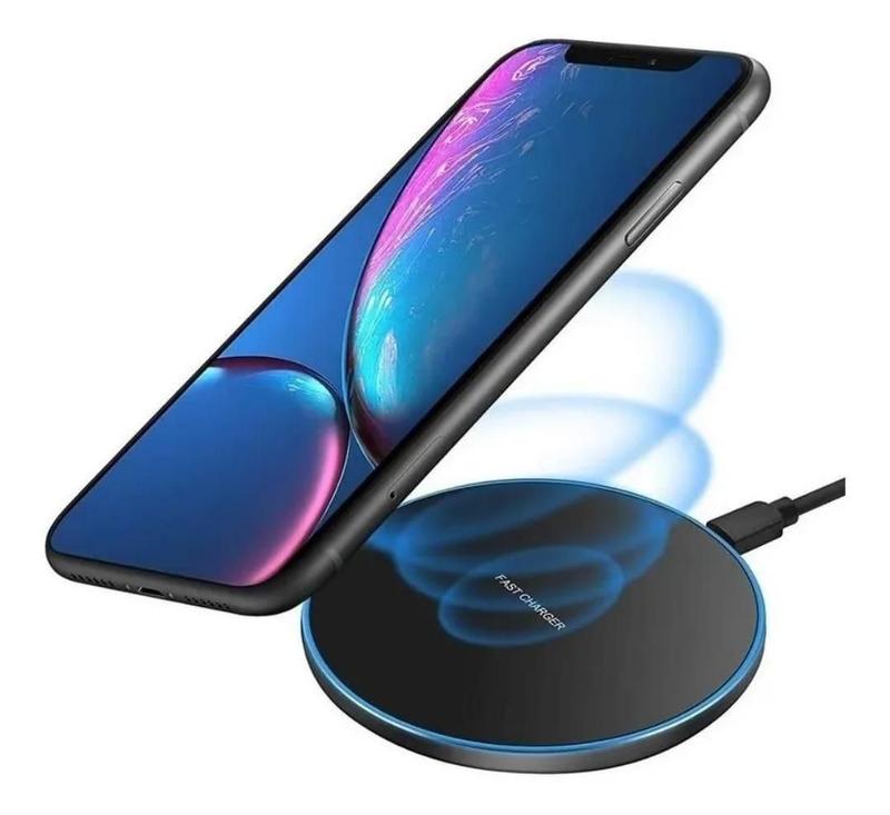 Carregador Wireless Indução Sem Fio Carrega Rápido Turbo Qi - Fam Fast ...