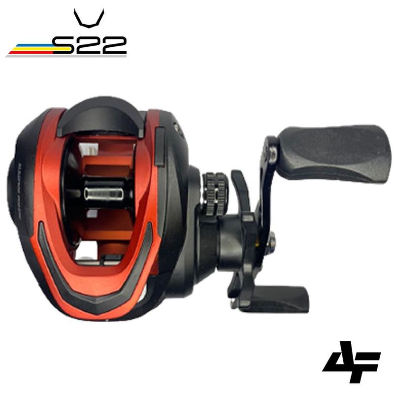 Carretilha Albatroz S22 Vermelha Drag 7kg Barata - Carretilha de pesca ...