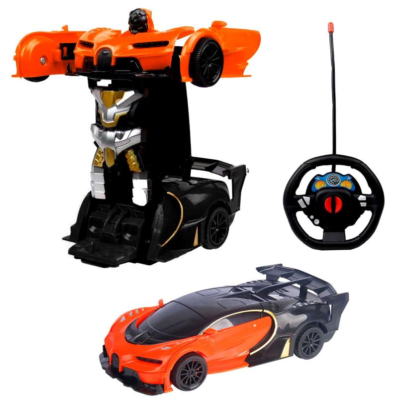 Carrinho Controle Remoto Transformers Vira Carro E Robo - Polibrinq ...