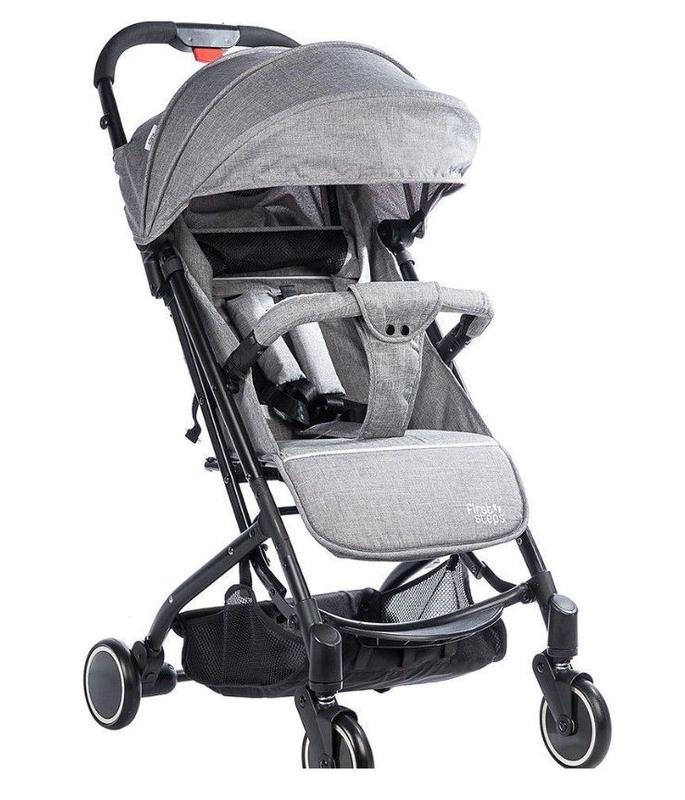 Carrinho de Bebê Dobrável para Viagem CARRY ON Cinza First Steps ...