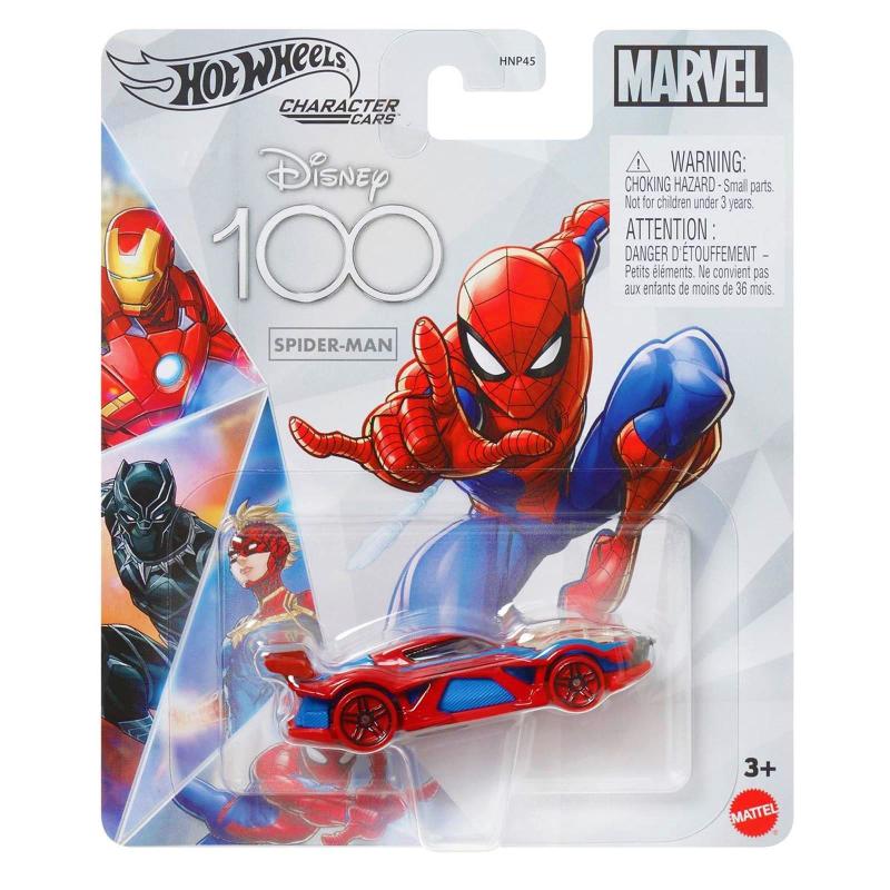 Carrinho Hot Wheels - Homem-Aranha - Marvel - Disney 100 Anos - 1:64 ...
