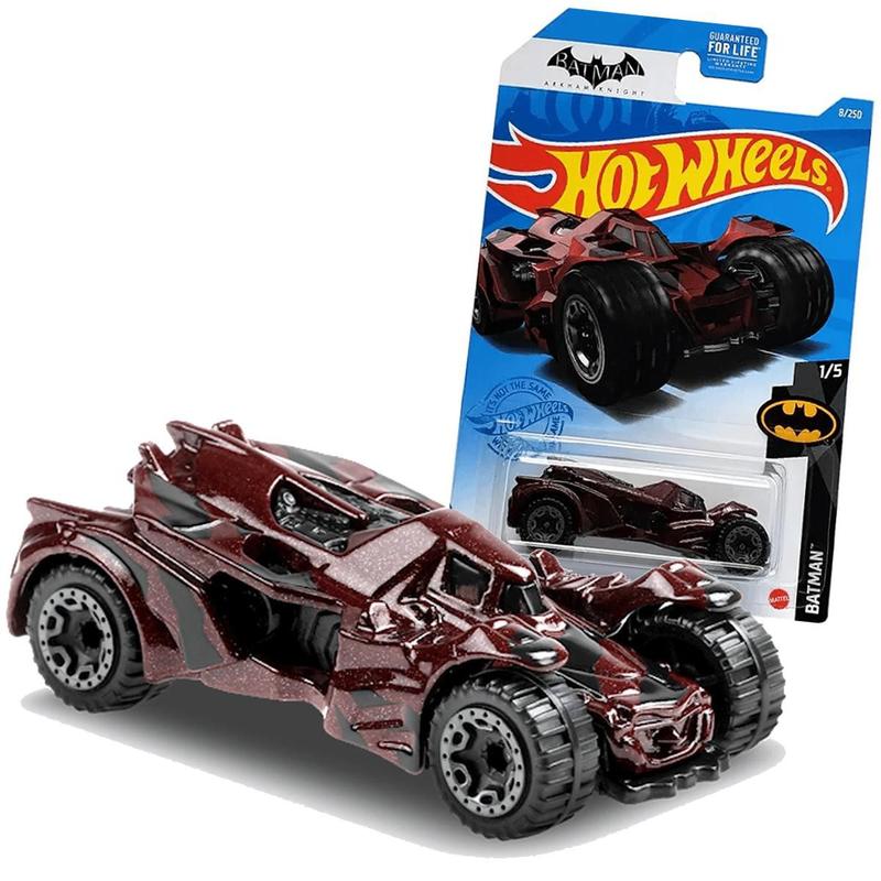 Carrinho Hotwheels Batman Batmóvel Vermelho Arkham Kinight - Mattel ...