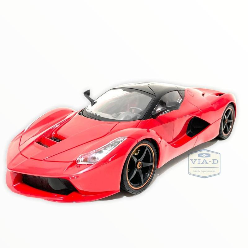 Carro Controle Remoto Grande Sem Fio Ferrari Bateria Recarregável 1:14 ...