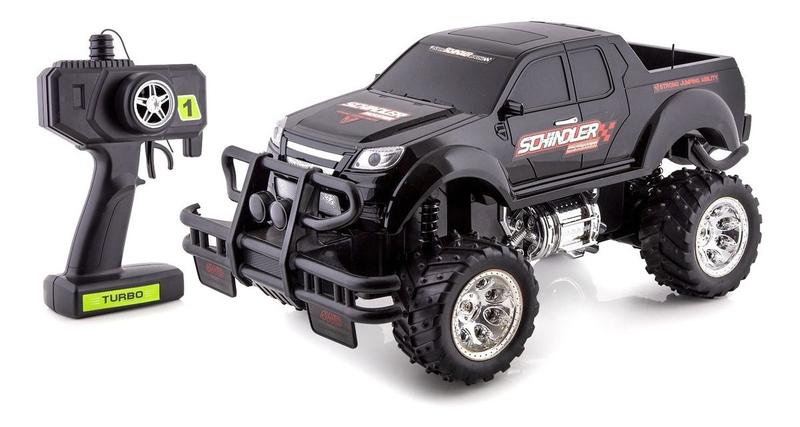 Carro De Controle Remoto Pick-up Monster Truck Gigante 40cm - POLIBRINQ ...