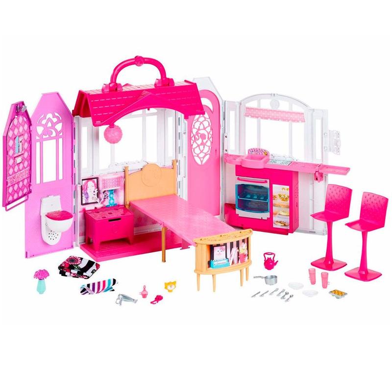 Casa de Férias da Barbie - Mattel - Casinha de Boneca - Magazine Luiza