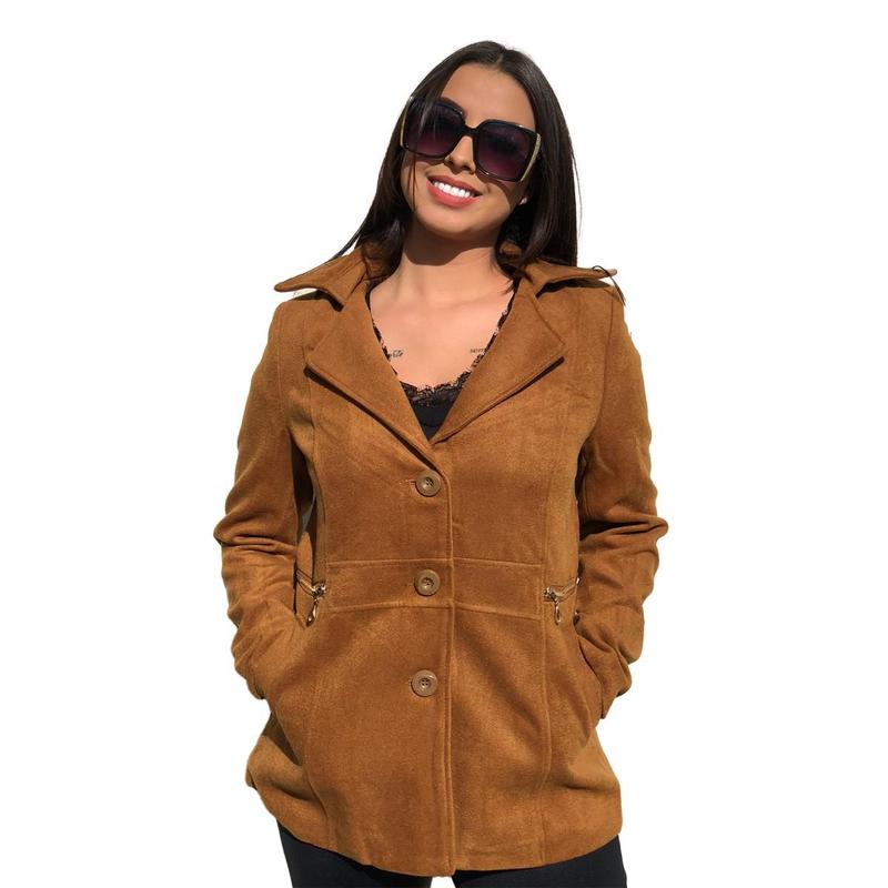 Jaqueta Lona Encerada Casaco Feminino Cutterman Usado