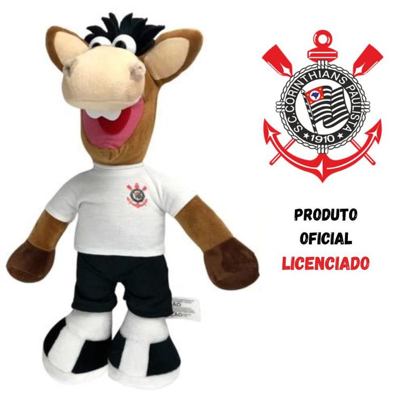 Cavalinho do Corinthians do Fantástico de Pelucia Presente Corintiano ...