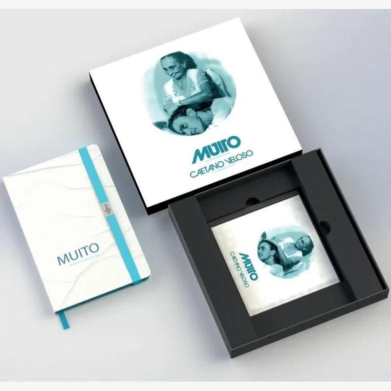 Cd caetano veloso fan box - muito (dentro da estrela azulada - CD