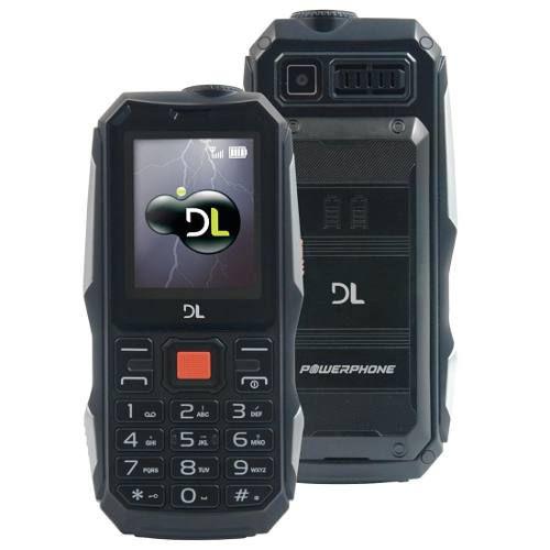 Celular Power Phone, Preto - Dual Chip, Câmera e Lanterna - DL ...