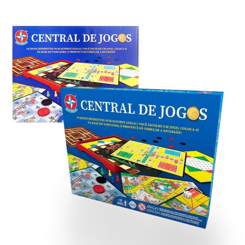 Central de Jogos Clássicos de Tabuleiro Nostalgicos Estrela - Jogos de ...
