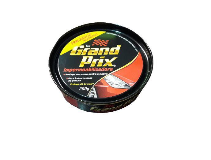 Cera Automotiva Grand Prix Impermeabilizadora E Protege 200g - Cera ...