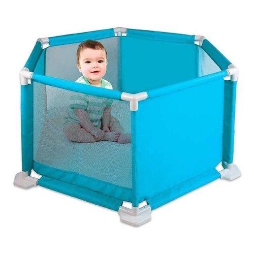 Cercadinho Infantil Berço Para Bebe Azul Chiqueirinho - Braskit ...