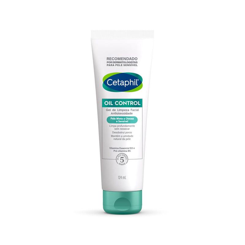 Cetaphil Oil Control Gel de Limpeza Facial Antioleosidade Pele Mista a ...