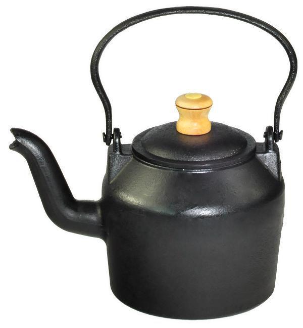 Chaleira Tradicional Ferro Fundido Alça Ferro Santana 2,0 L - Chaleiras ...