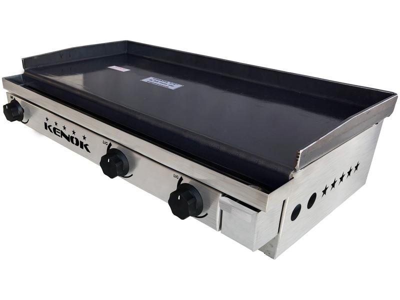 Chapa Industrial a Gás 80x40cm Kenok CHAP-003 - Chapa Industrial ...