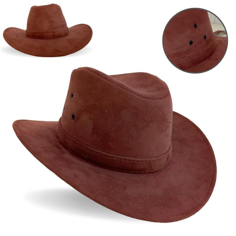 Chapeu Country Cowboy Feminino Peão Rodeio Boiadeira Vaqueiro Americano ...