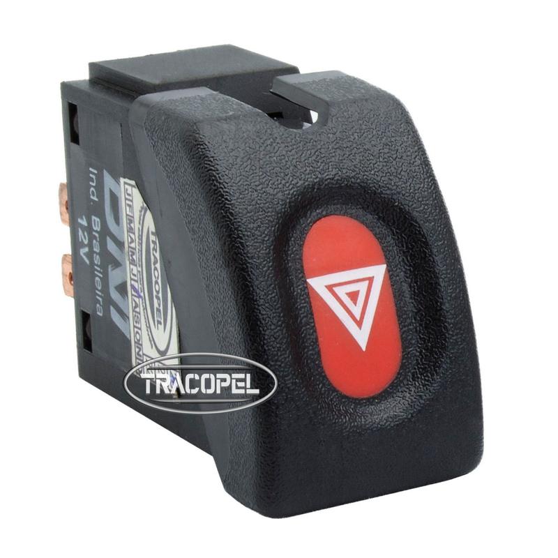Chave do Pisca Alerta Corsa 1994 - 2008 DNI 2184 - Chave de Seta ...
