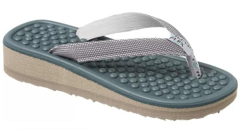 Chinelo Anabela Para Fascite Plantar E Esporão De Calcâneo,Verde ...