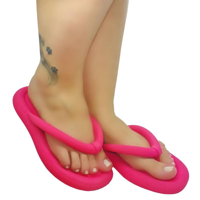 Chinelo De Dedo Nuvem Feminino Ortopédico Anatômico Pink - GataMania ...