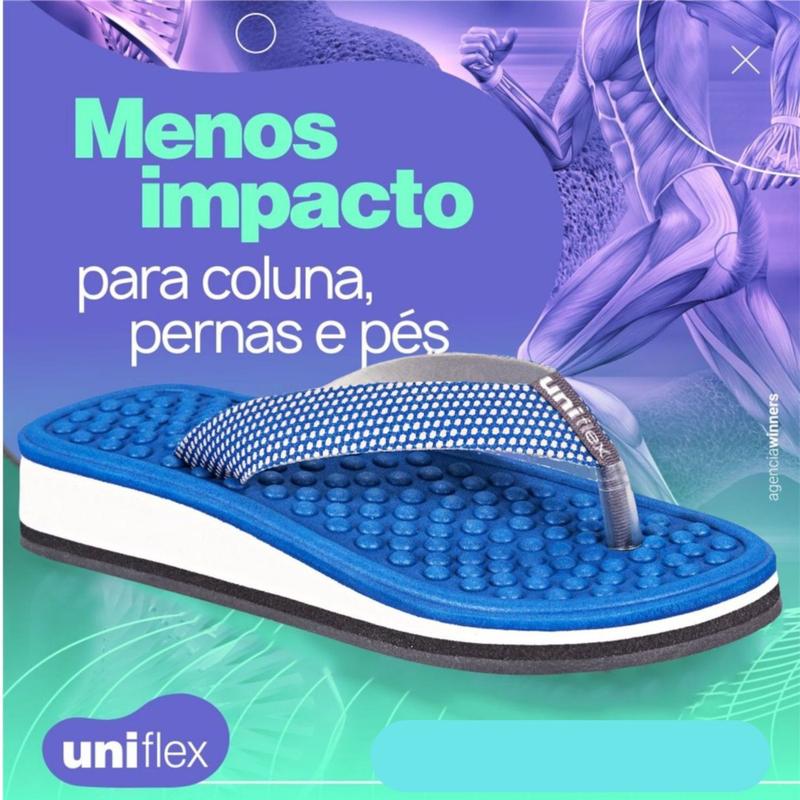 Chinelo Ortopédico para Esporão E Fascite Plantar Feminino Uniflex ...