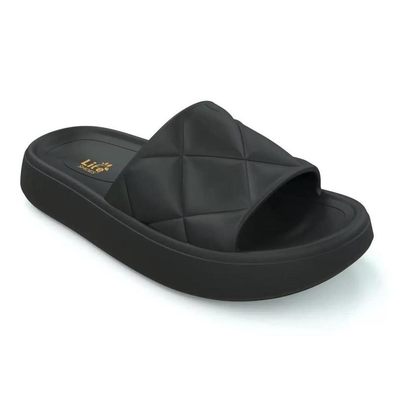 Chinelo Slide Nuvem Pé de Algodão Soft Life Shoes + Cores - Chinelo ...