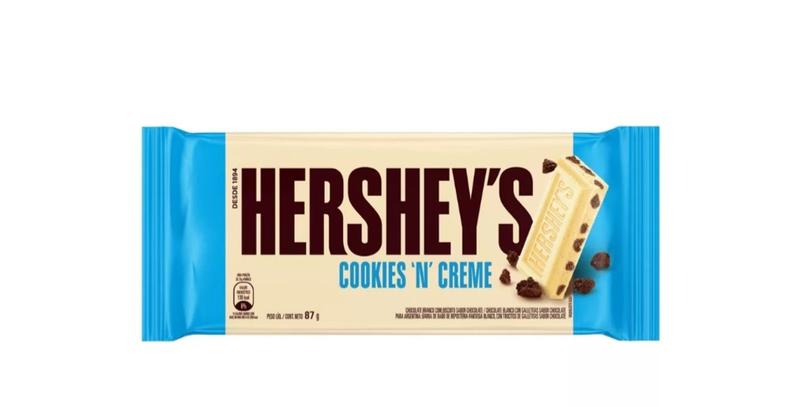 Chocolate Branco Cookies 'n' Creme Hershey's pacote 87 g - Chocolate ...