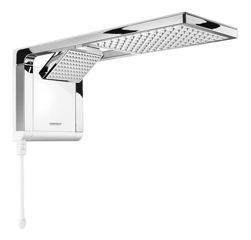 Chuveiro Elétrico Lorenzetti Acqua Duo Branco-cromado 5500w Cor Branco ...