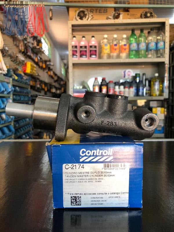Cilindro mestre freio s/abs c-2174 - CONTROIL - Autopeças - Magazine Luiza